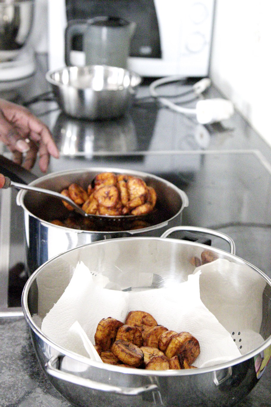 Unser Menü 1 Teil 3: frittierte Kochbananen