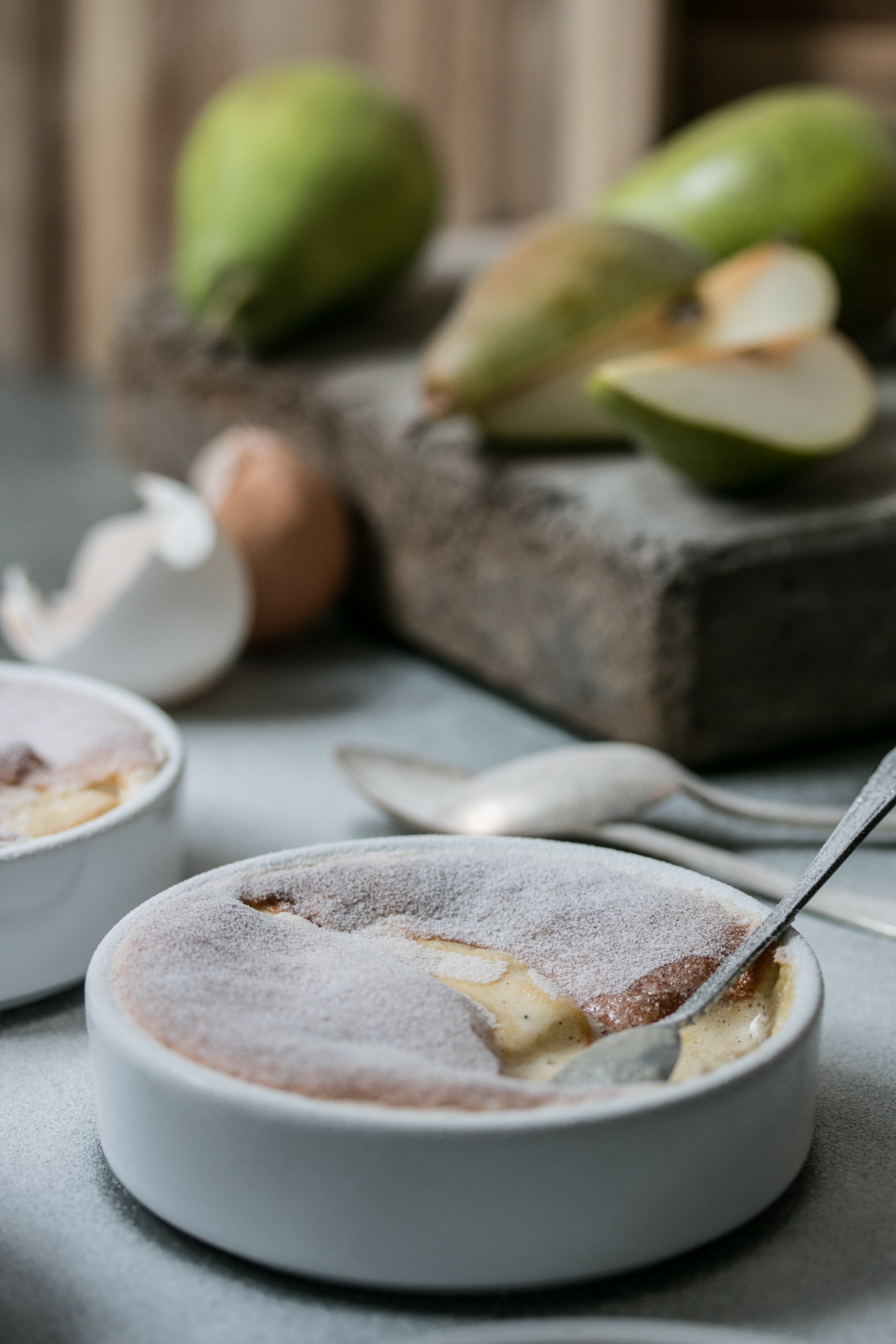 Birnen Dessert Gratin Rezept - Loumalou
