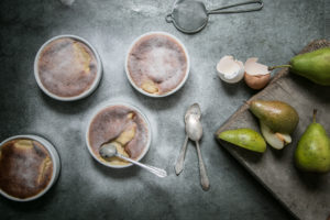 Birnen Gratin Rezept einfaches und schnelles Dessert