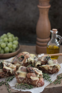 Pilzschnittchen Rezept