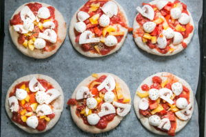 schnellste Pizza der Welt Pita Pizza