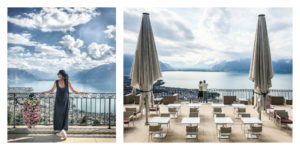 Hotel Le Mirador Vevey mit Aussicht auf den Lac Léman