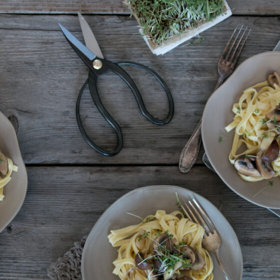 Tagliatelle mit Champignons Rezept