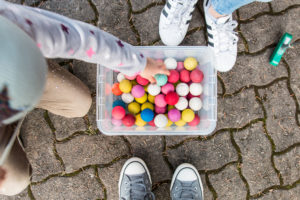 Mini Golf mit Kindern