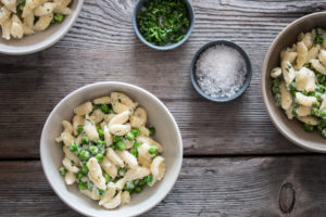 Spätzli an Honigrahmsauce