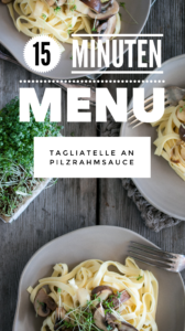 Tagliatelle an Pilzrahmsauce von LouMalou.ch