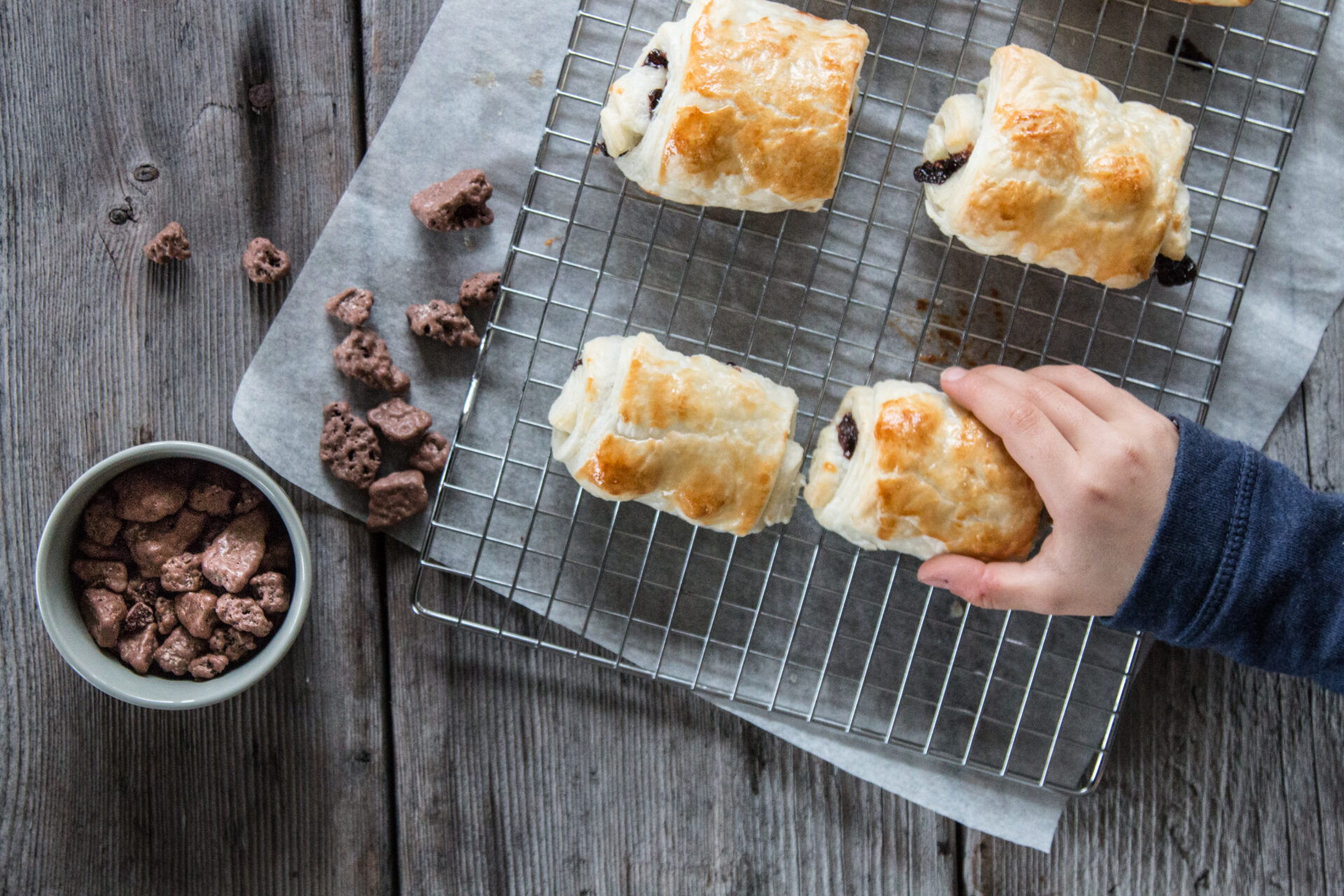 Pain au Chocolat Rezept