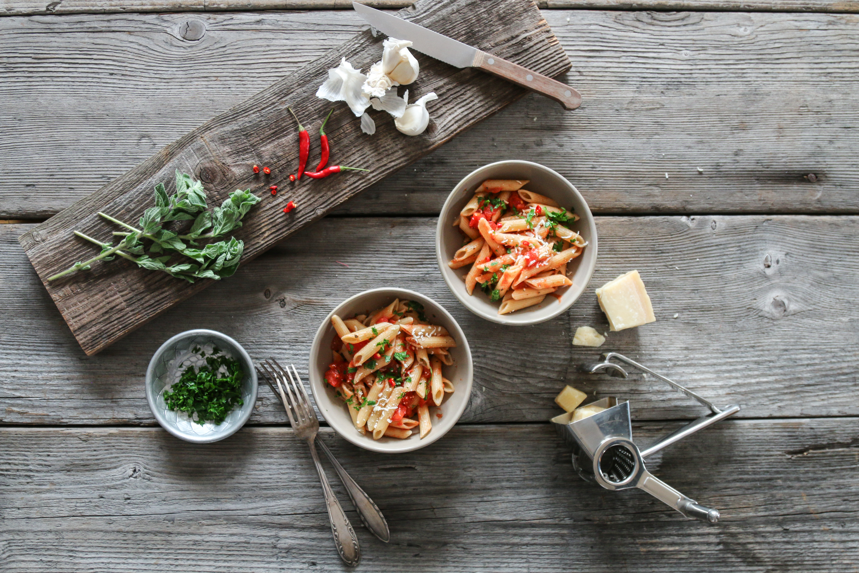 Penne all’arrabbiata Rezept