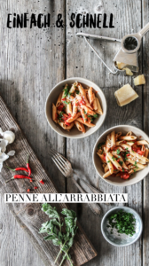 Penne all'arrabbiata Rezept