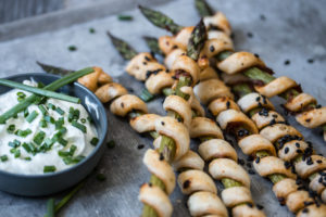 Apéroidee Frühling mit Spargel