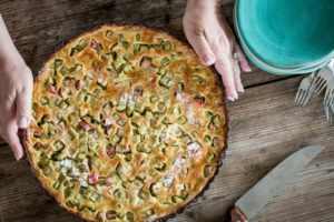 Rhabarber Wähe Rezept