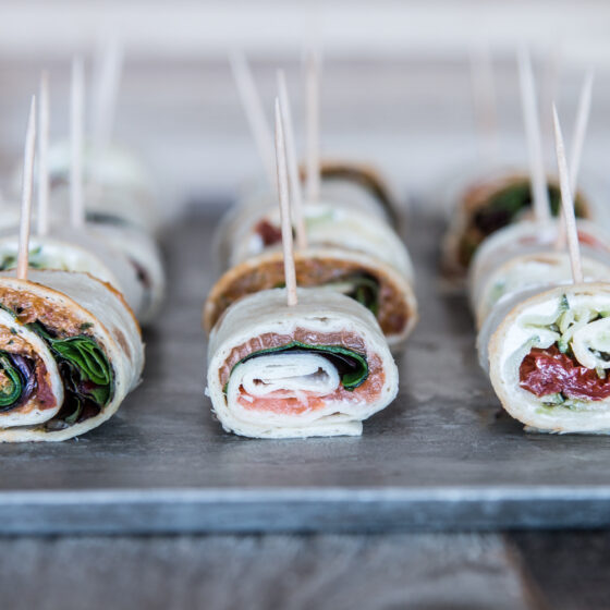 Apérorollen Apéro Rezept mit Lachs und Meerrettich