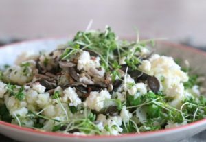 Blumenkohl mit Quinoa und Cashews Rezept