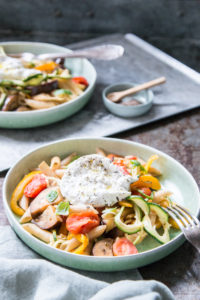 Pasta mit Antipasti Rezept