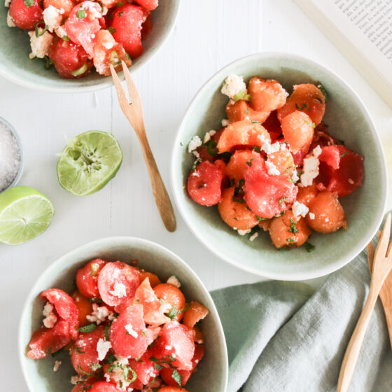 Melonensalat Rezept