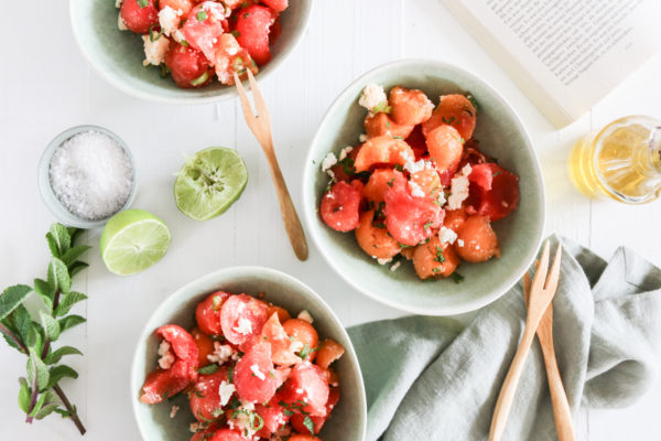 Melonensalat Rezept Melonensalat Rezept
