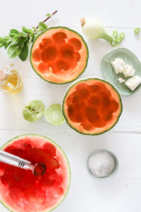 Melonensalat Rezept