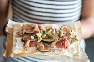 kuchen mit Feigen und Ziegenfrischkäse Rezept