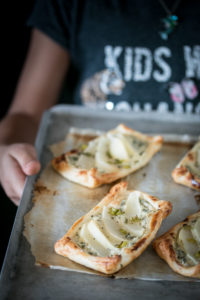 Blätterteig Galettes mit Birnen Rezept