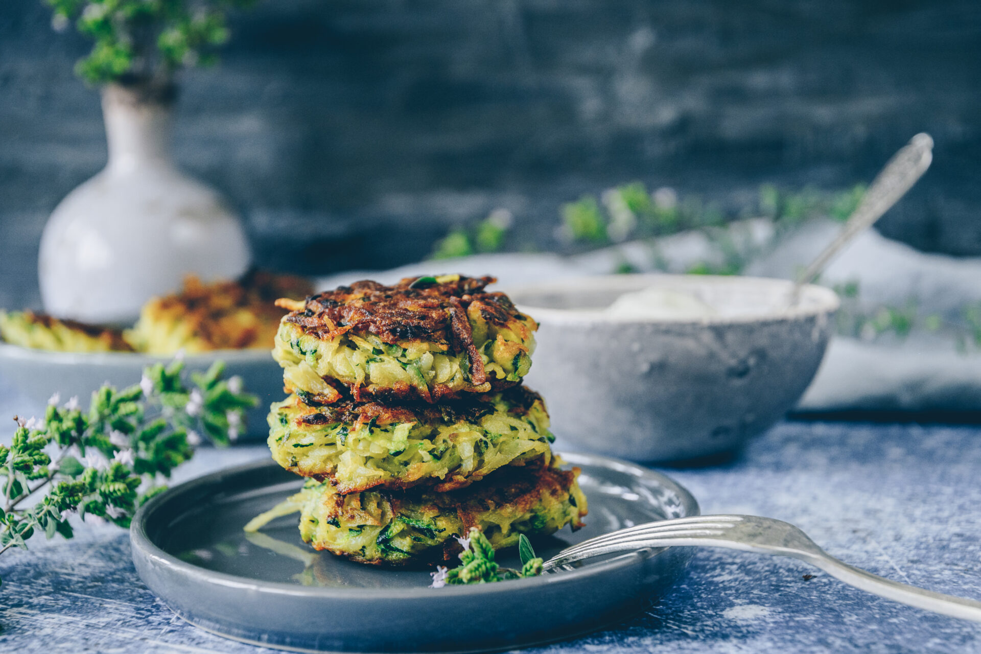 Latkes Rezept Kartoffelpuffer