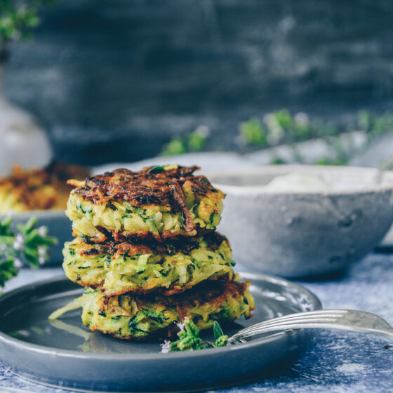 Latkes Rezept Kartoffelpuffer