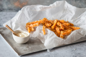 Kürbis Pommes Rezept