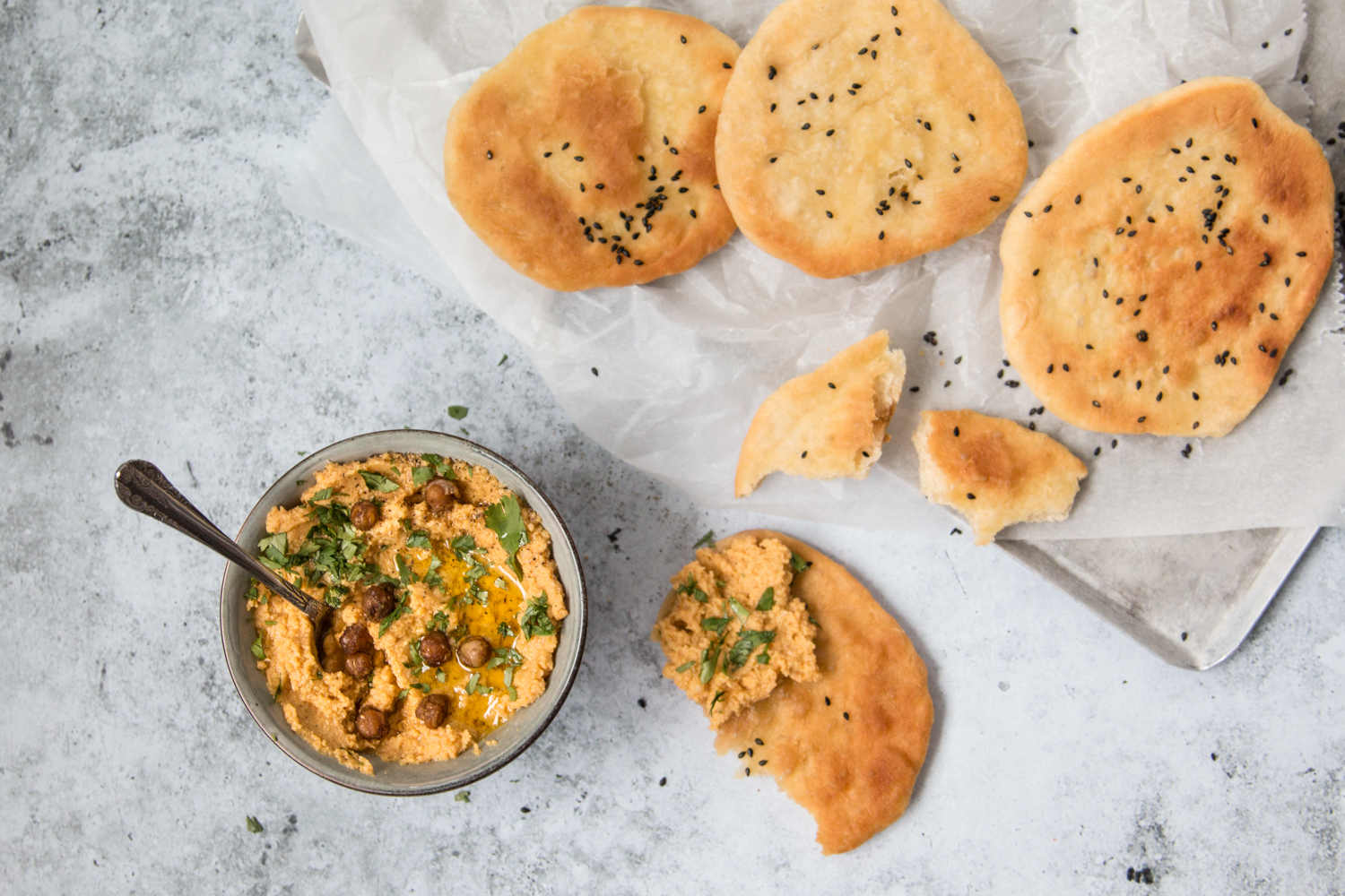 Kürbis Hummus Rezept