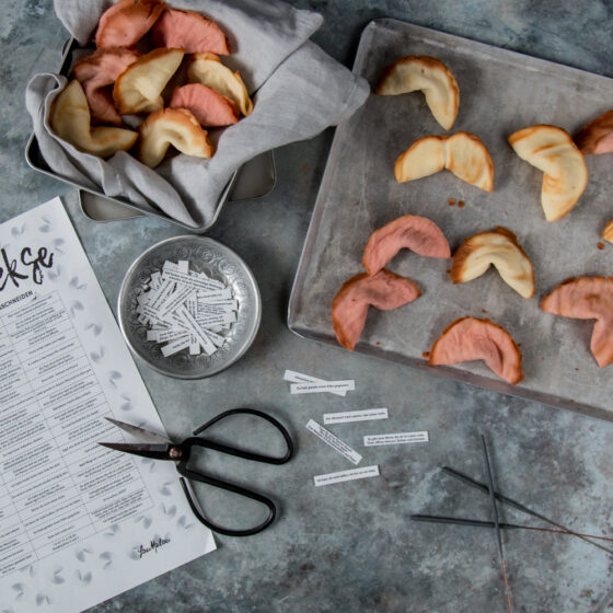 Glückskekse selber machen