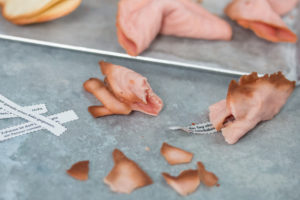 Glückskekse selber machen