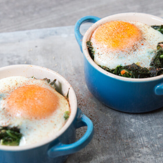 Kartoffestock Auflauf mit Federkohl Rezept