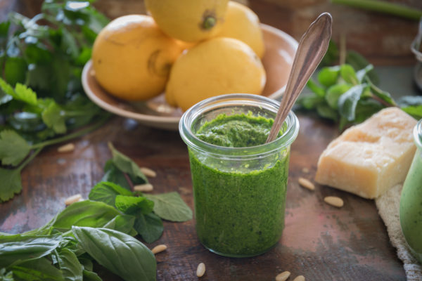 Kräuter Pesto Rezept Kräuter Pesto Rezept