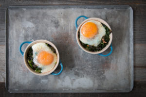 Kartoffestock Auflauf mit Federkohl Rezept