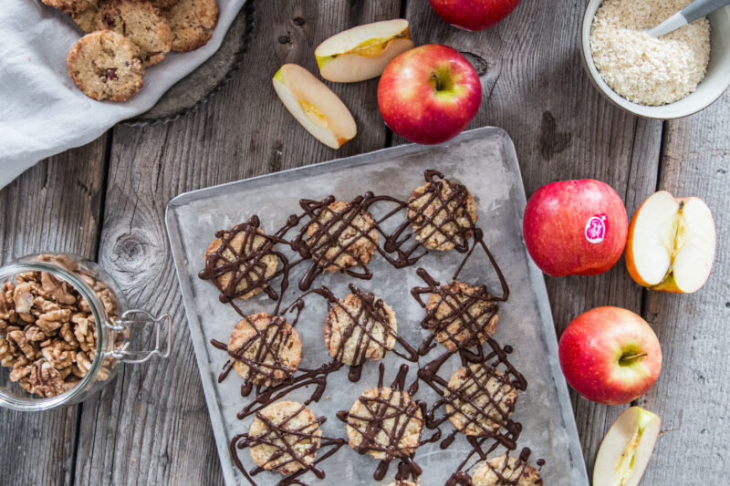 Cookies mit Hirse und Apfel Rezept
