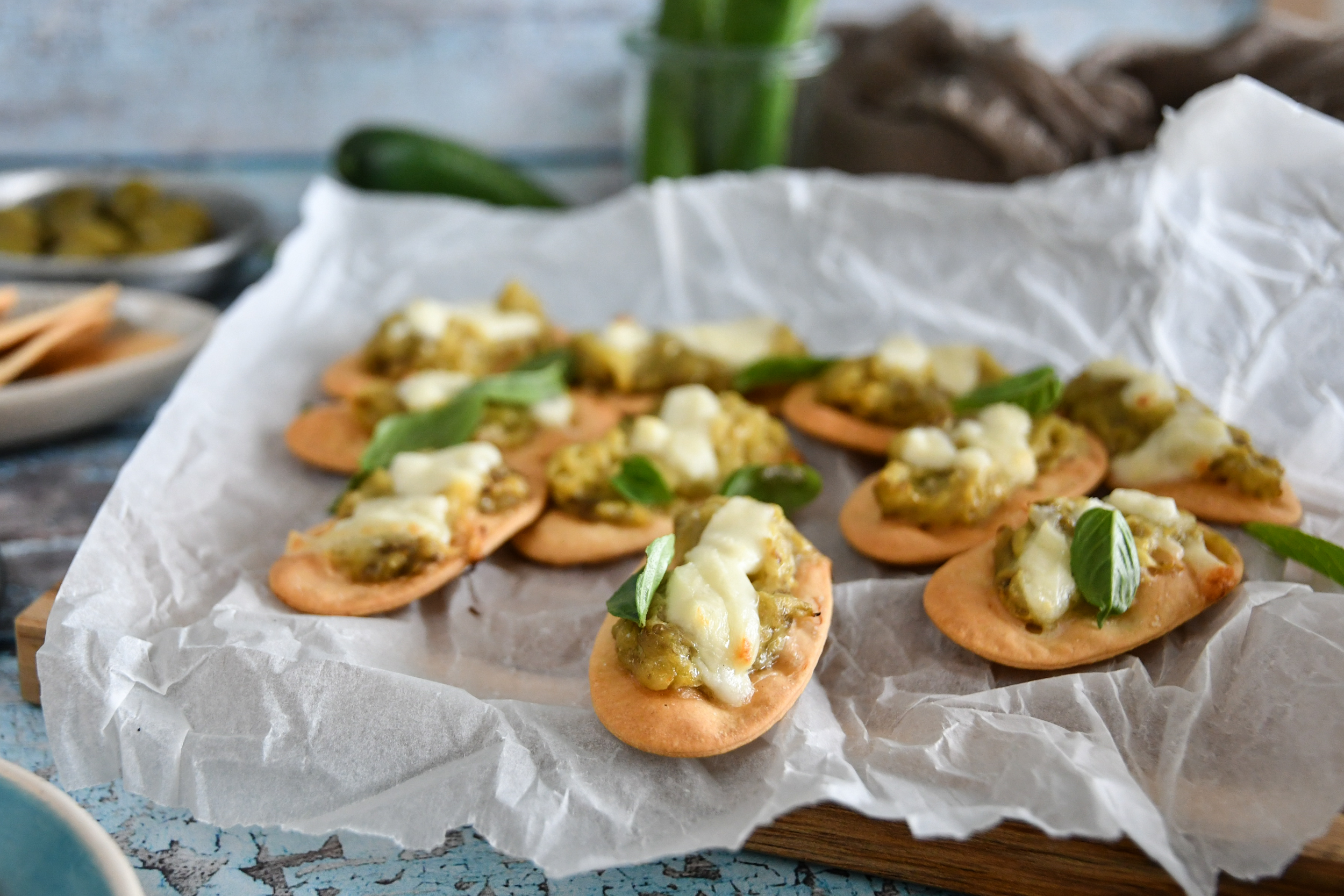 Überbackenes Auberginenmus Rezept - Loumalou