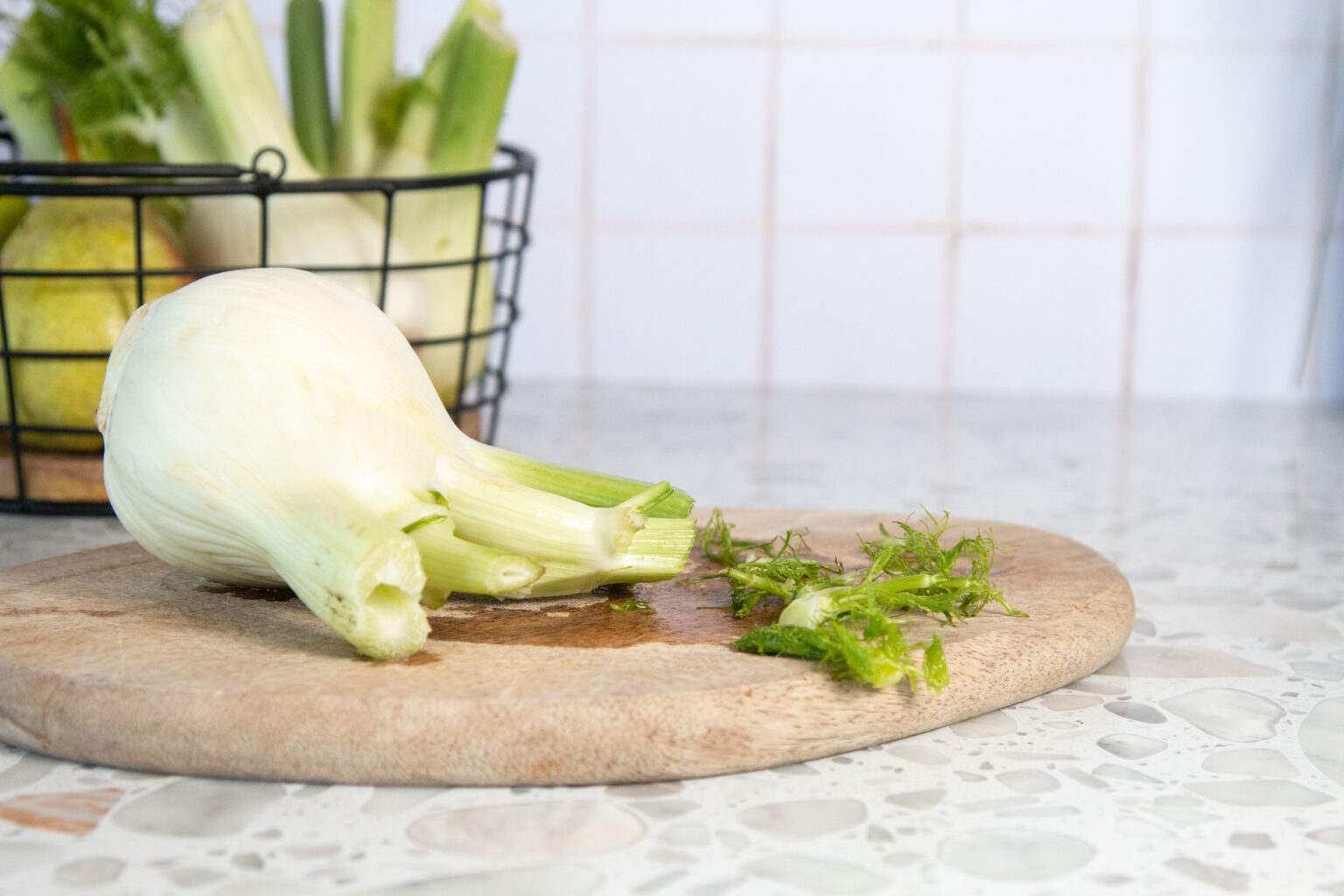 Fenchel-Birnen Carpaccio / LouMalou.ch