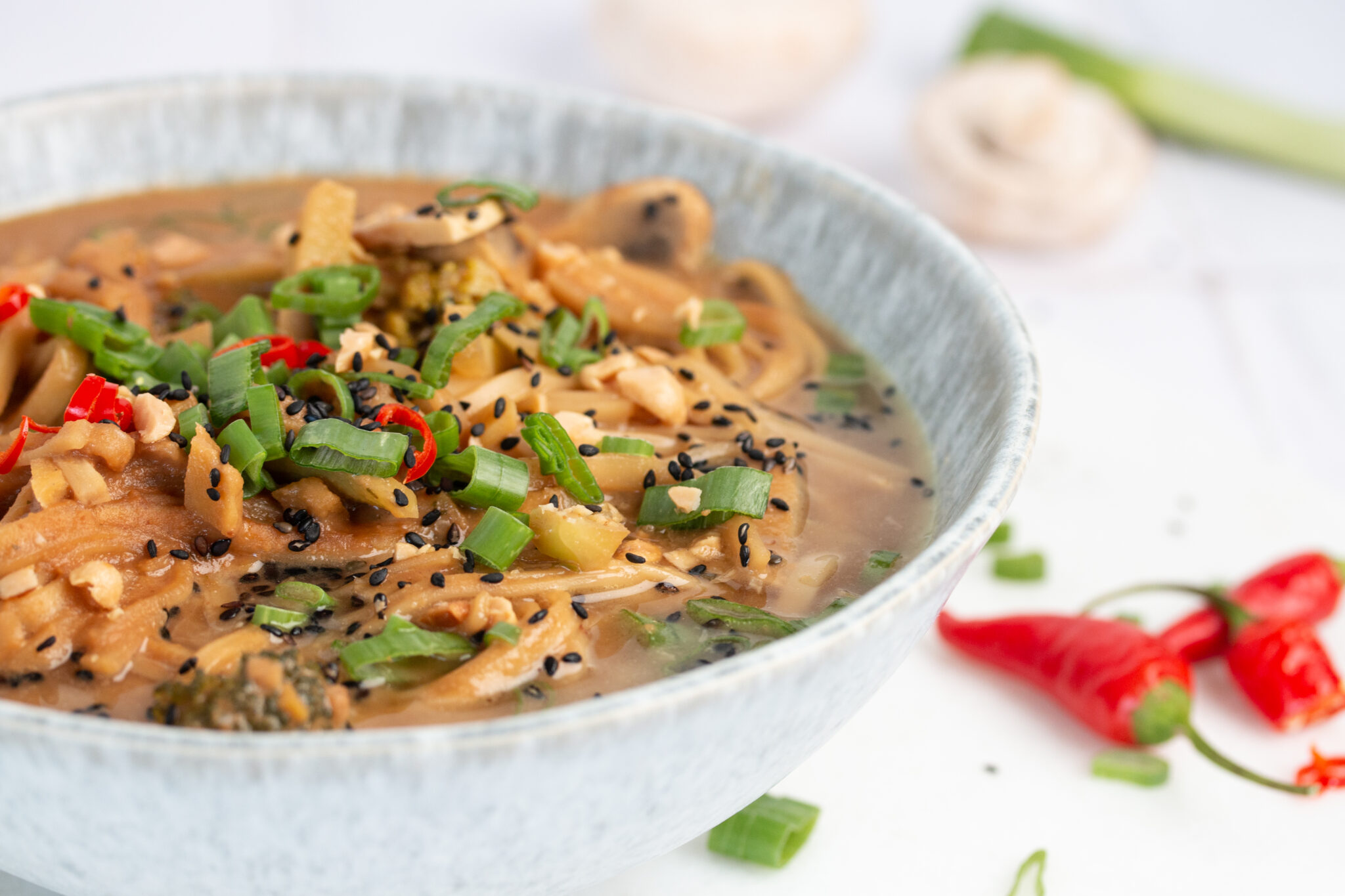 Erdnuss Chili Ramen / LouMalou.ch