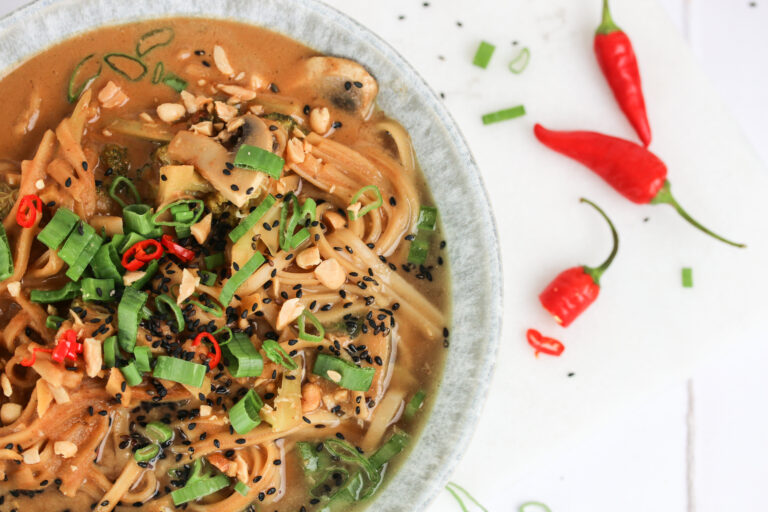Erdnuss Chili Ramen / LouMalou.ch