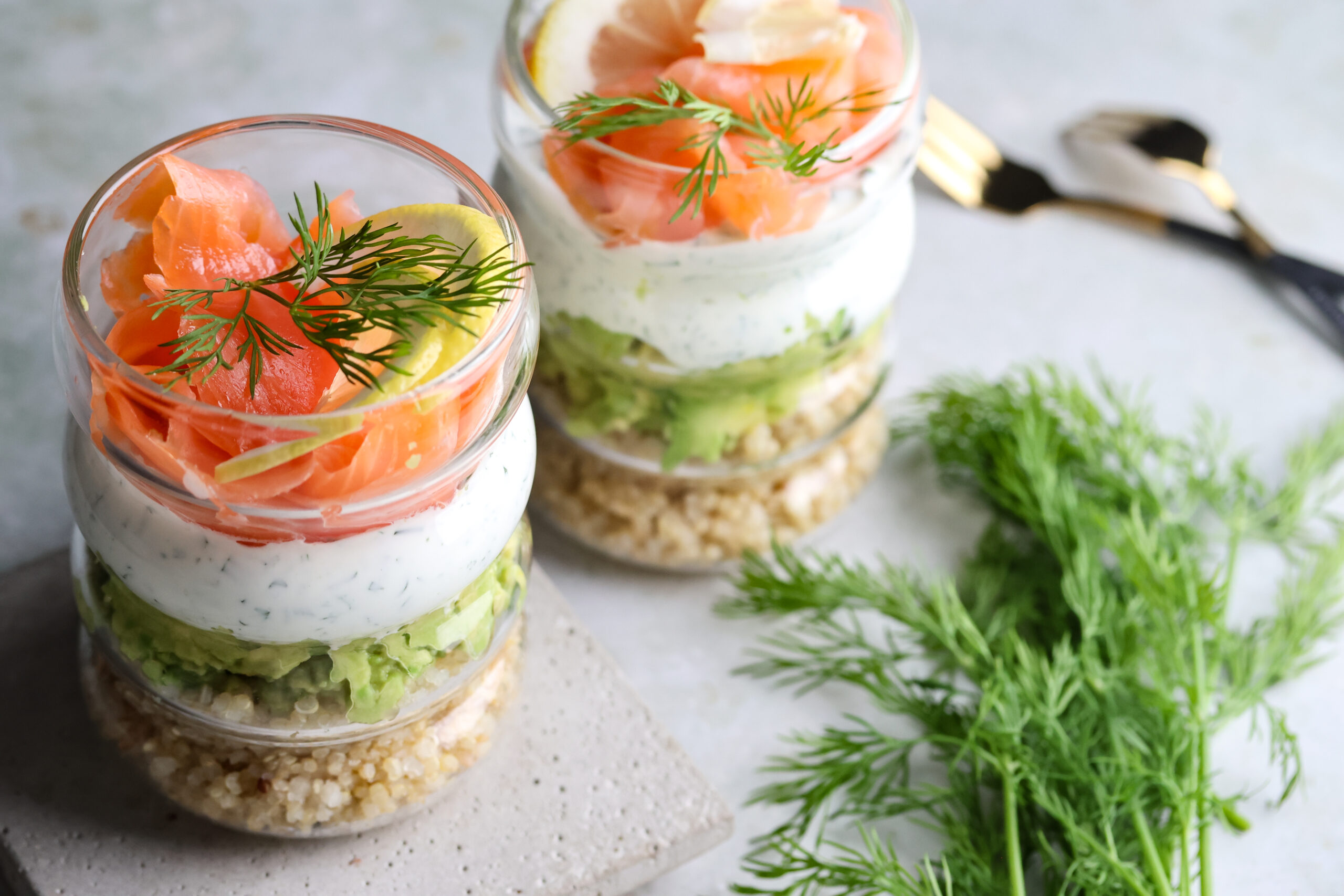 Avocado Vorspeise Im Glas
