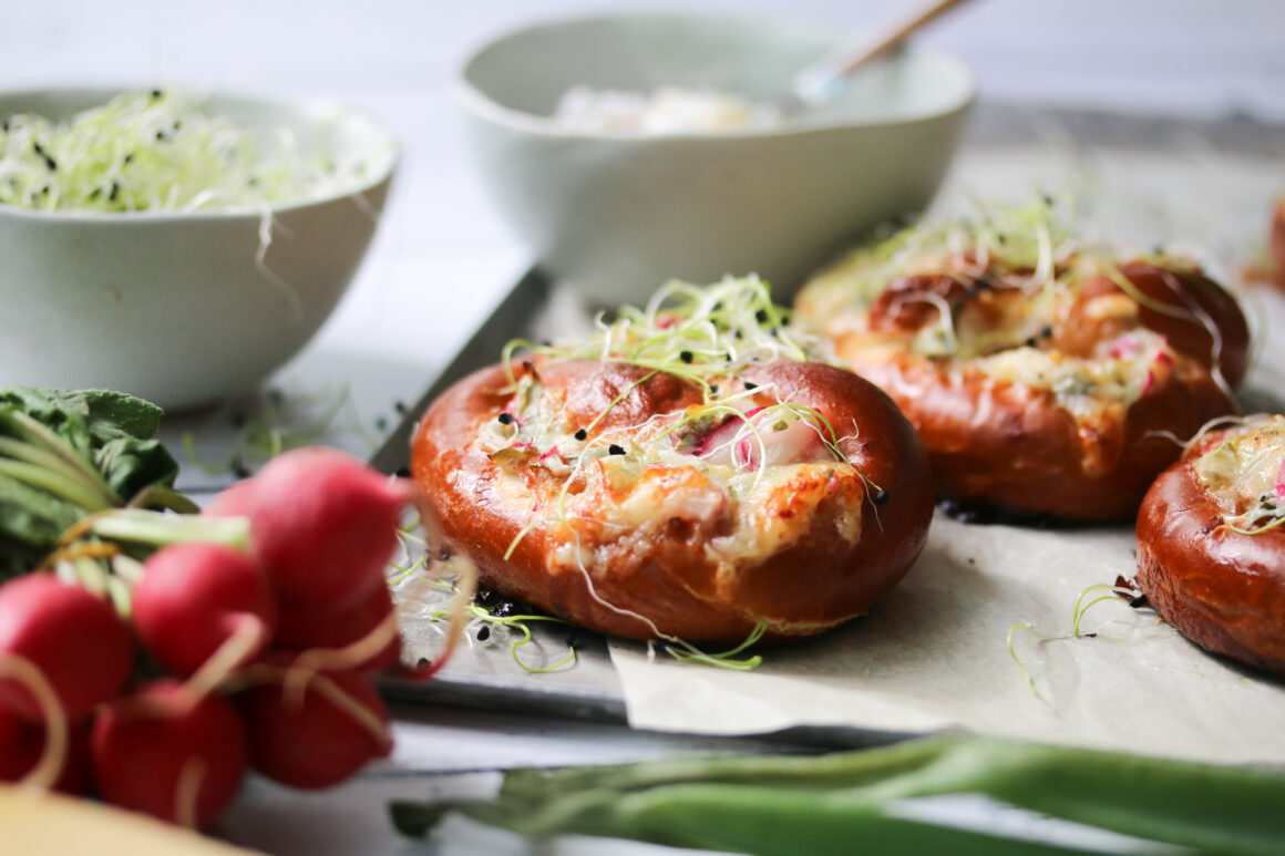 Brezel - Snack - Sommerrezepte - Frühlingsrezepte - Raclette Rezept 