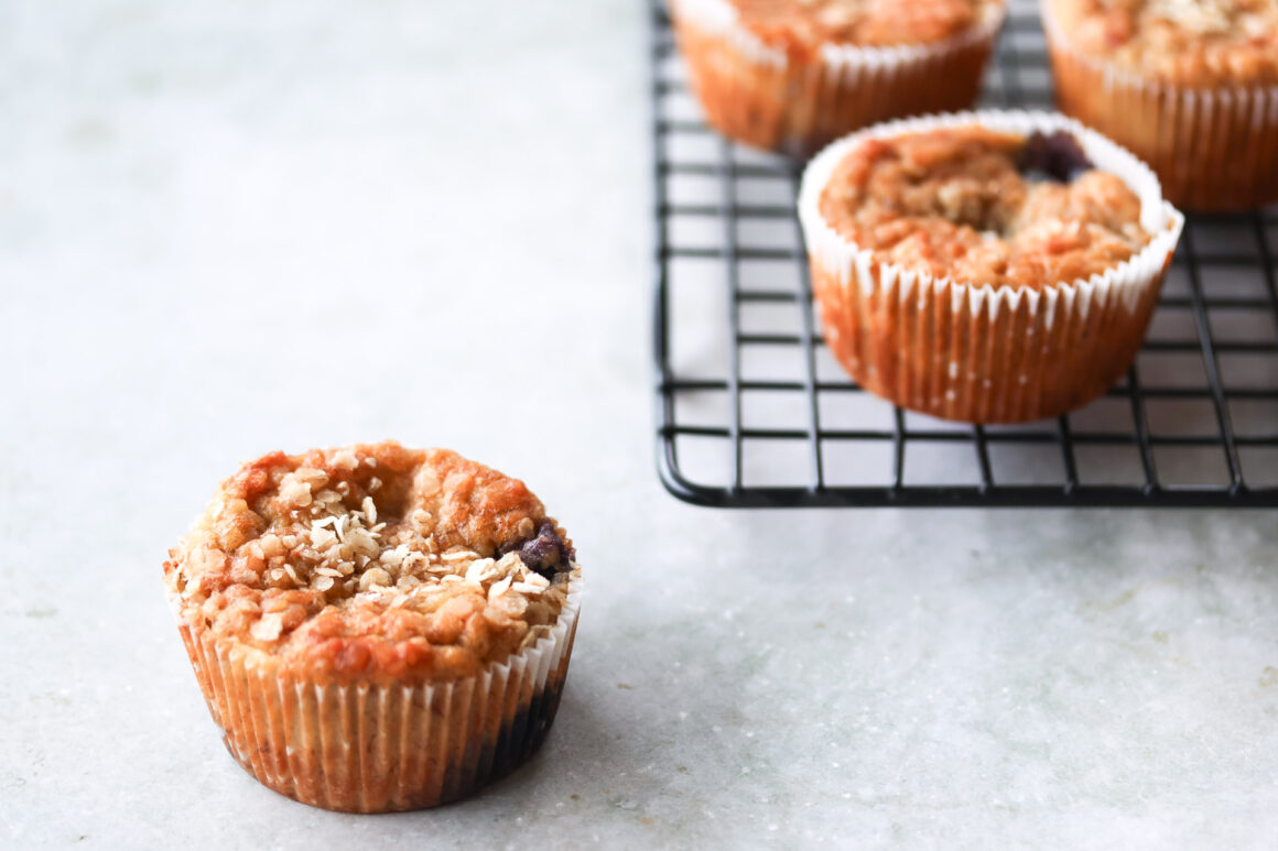 Bananenmuffins ohne Mehl - Frühstück zum Vorbereiten
